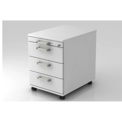 Abbildung von Hammerbacher Rollcontainer AC30 CE Weiß