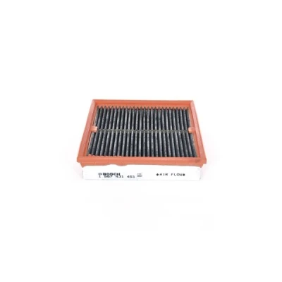 Abbildung von BOSCH 1 987 431 451 Innenraumfilter Aktivkohlefilter 210 48 VOLVO: FH II,