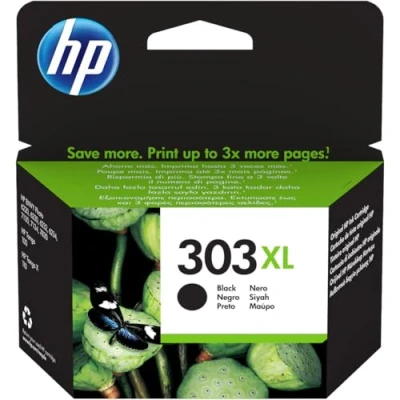 Abbildung von HP 303XL (T6N04AE) Schwarz Druckerpatrone Hohe Kapazität