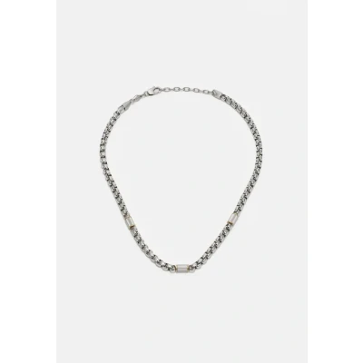 Abbildung von Fossil Halskette, Herren, Größe: One Size, Gold/silver
