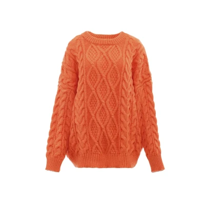 Abbildung von myMo Strickpullover, Damen, Größe: XS/S, Orange
