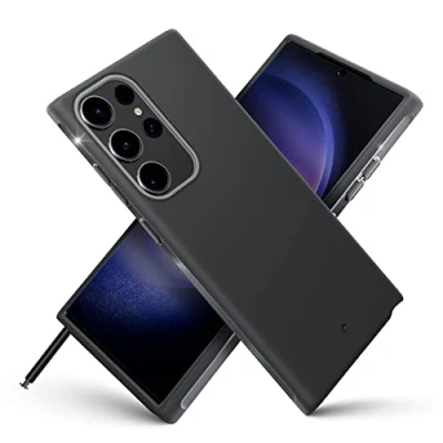 Abbildung von CYRILL von Spigen Hülle UltraColor kompatibel mit Samsung Galaxy S23 Ultra, [Staubfrei] Premium Soft TPU Schutzhülle (2023) Dusk