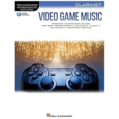 Abbildung von Video Game Music for Clarinet: Instrumental Play Along Series (Hal Leonard along)