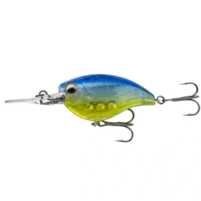 Abbildung von LMAB KØFI Power Vibe 55 Medium Runner Crankbait 5.5cm (13g) Purple Rave Transparent Wobbler