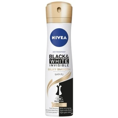 Abbildung von Nivea Deospray Invisible Black &amp; White Silky Smooth 150ml