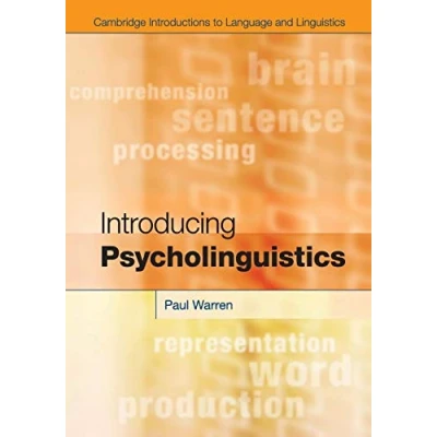 Abbildung von Introducing Psycholinguistics (Cambridge Introductions to Language and Linguistics)