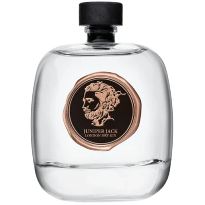 Abbildung von JUNIPER JACK London Dry Gin 100 ml Reisegröße 46,5% vol. Intensives Wacholder Erlebnis Premium Handcrafted Spirit