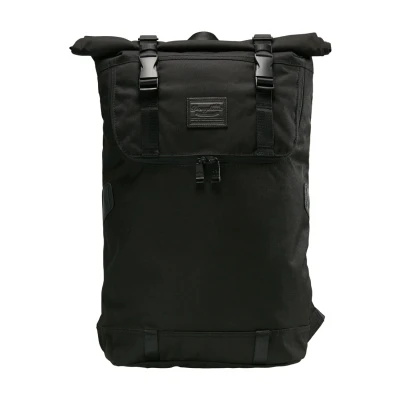 Abbildung von Doughnut Christopher Nylon Rucksack Unisex 18L mit Laptopfach I Studenten funktionell &amp; handgefertigt Reise oder Leichter City Daypack in Schwarz/Black