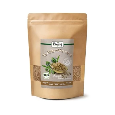 Abbildung von Biojoy BIO Bockshornkleesamen (1 kg), getrocknet und ganz, ideal für Bockshornklee Tee