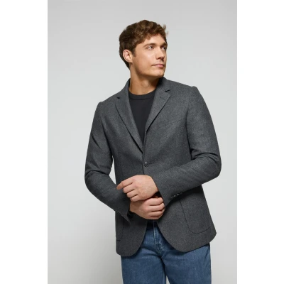 Abbildung von Polo Club Herren Blazer Cameron Grau Mit Details 50