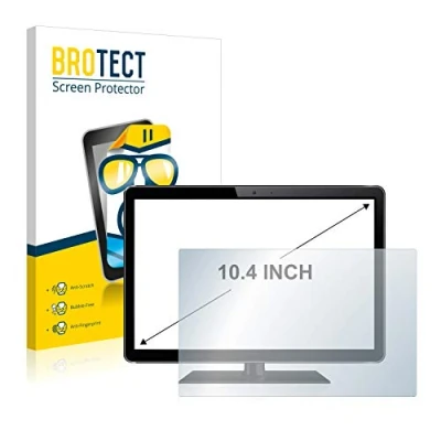 Abbildung von BROTECT 10.4&quot; Schutzfolie für Flachbildschirme mit 10,4 Zoll (26.4 cm) [210 x 158 mm, 4:3] (2 Stück) Klare Displayschutz Folie