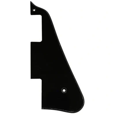 Abbildung von Musiclily Gitarren Schlagbrett Pickguard für China Made Epiphone Les Paul Standard Modern Style,1 lagig Schwarz