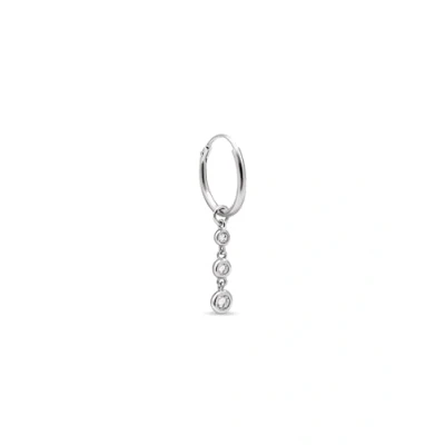 Abbildung von Singularu Triple Spark Ohrringe, Damen, Größe: One Size, Silver