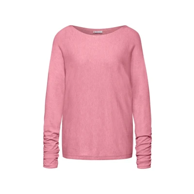 Abbildung von STREET ONE Damen A302974 Dolman Pullover, Sugar Coral Mel., 42 EU