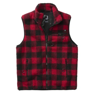 Abbildung von Brandit Weste, Herren, Größe: 5XL, Red/black
