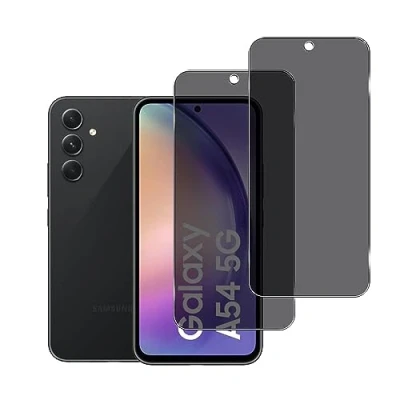 Abbildung von YIFNTANG [2 Stück] Sichtschutzfolie für Samsung Galaxy A54 5G,Gehärtetes Glas Folie,9H Härte,Anti Kratzen,Anti Spy Privatsphäre Displayschutzfolie 5G