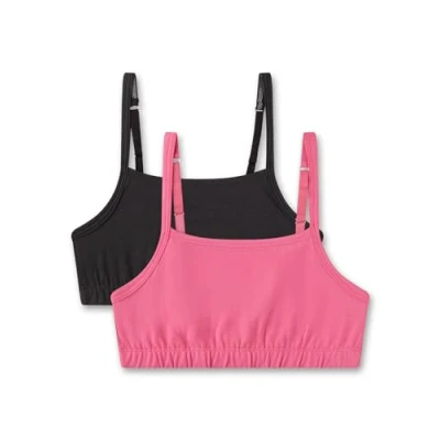 Abbildung von Sanetta Doppelpack Bustier für Kinder, Größe: 152, Pink