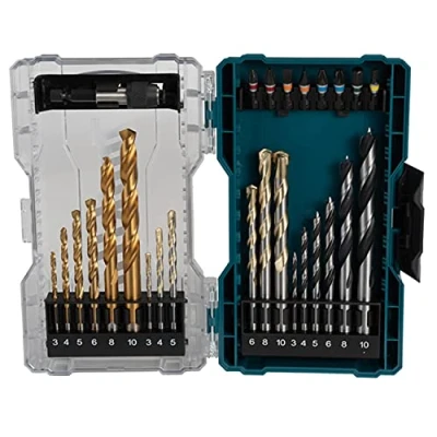 Abbildung von Makita Bohrer und Bit Set E 07032, (Bohrer Set, 1 tlg., 27 Teile)