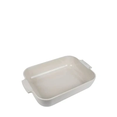 Abbildung von PEUGEOT Auflaufform APPOLIA Keramik 36cm Rechteckig Ecru Spülmaschinen, Keramik,