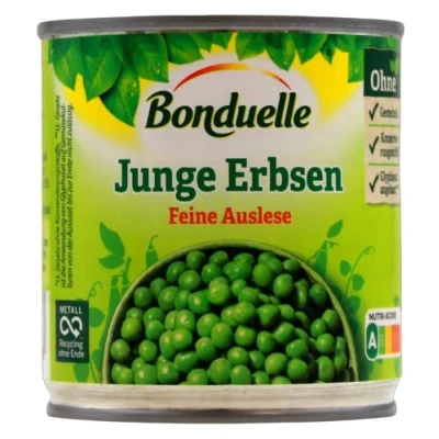 Abbildung von Bonduelle Junge Erbsen feine Auslese, 12er Pack (12 x 140g)
