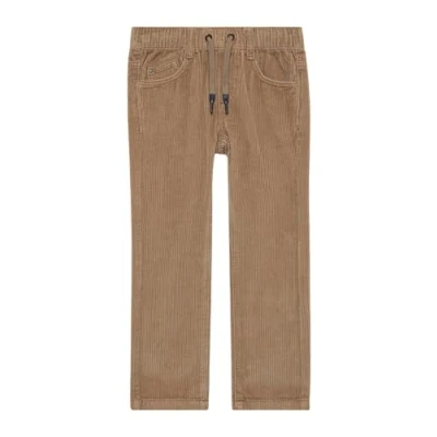 Abbildung von s.Oliver Stoffhose Cordhose Pelle / Regular Fit Mid Rise Straight Leg angedeuteter Tunnelzug