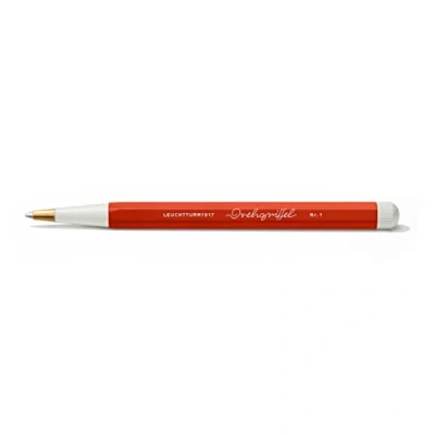 Abbildung von LEUCHTTURM1917 367275 Drehgriffel Nr. 1, Fox Red Kugelschreiber mit blauer Mine