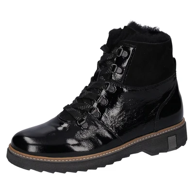 Abbildung von Waldläufer Schnürboots &quot;Hitomi&quot;, in Lack Optik, H Weite