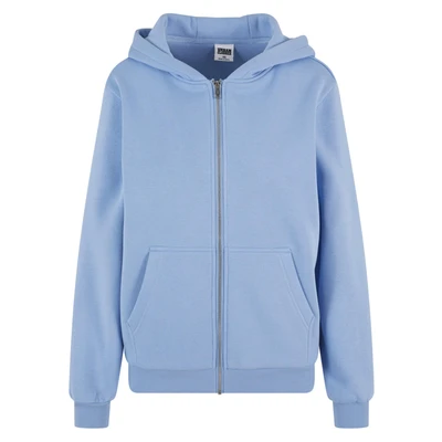 Abbildung von Urban Classics Sweatjacke, Damen, Größe: 4XL, Powderblue