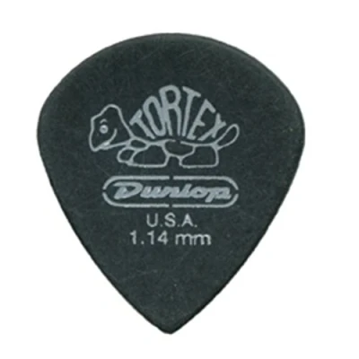 Abbildung von Dunlop Pitch Black Jazz Gitarrenplektren 72 Stück 1.14 mm
