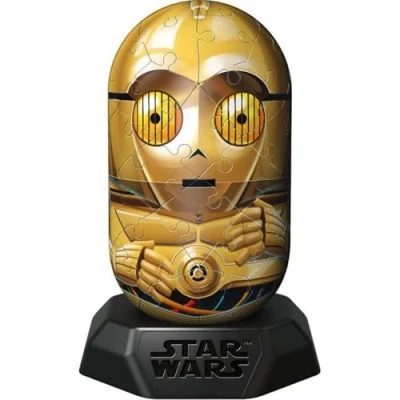 Abbildung von Ravensburger Hylkies: Star Wars Sammelfiguren zum selbst zusammenbauen Figur #21 C 3PO Aufbauen, Verlieben, Sammeln Mini Figuren für Fans von