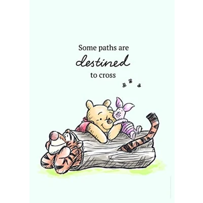 Abbildung von Komar Poster &quot;Winnie Pooh Path&quot;, Disney, (1 St.), Kinderzimmer, Schlafzimmer, Wohnzimmer