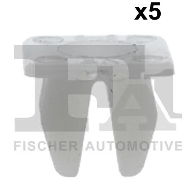 Abbildung von FA1 79 60003.5 Clip, Zier /Schutzleiste hellbraun HONDA: CIVIC 6 Coupe, Hatchback