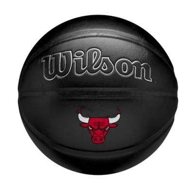 Abbildung von WILSON NBA Team Premiere Basketball Chicago Bulls, Größe 17,874,9 cm
