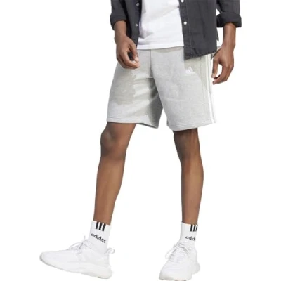 Abbildung von adidas Men&#039;s Essentials Fleece 3 Stripes Shorts Freizeit, medium Grey Heather, XL Tall 2 inch