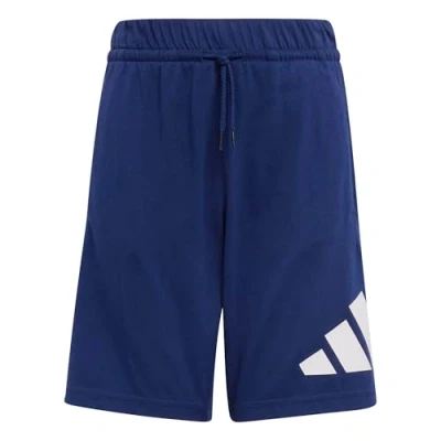 Abbildung von adidas Unisex Kinder Essentials Big Logo Shorts, Dark Blue/White, 7 8 Years