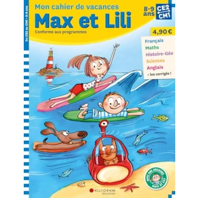 Abbildung von Mon cahier de vacances Max et Lili CE2 CM1