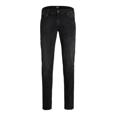 Abbildung von Jack &amp; Jones Jjiglenn Jjfox Jeans Slim Fit, Herren, Größe: 44x36, Black denim