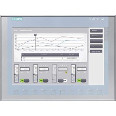 Abbildung von Siemens 6AV2123 2MB03 0AX0 KTP1200 HMI