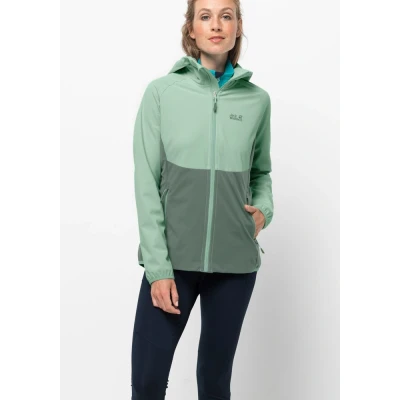 Abbildung von Jack Wolfskin Softshelljacke &quot;GO HIKE SOFTSHELL W&quot;, mit Kapuze