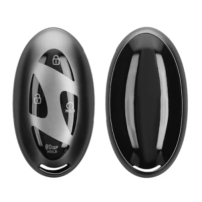 Abbildung von kwmobile Schlüsseltasche Autoschlüssel Hülle für Hyundai (1 tlg), Schlüsselhülle Silikon Case Schlüssel Cover