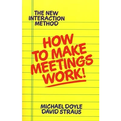 Abbildung von How to Make Meetings Work!: The New Interaction Method
