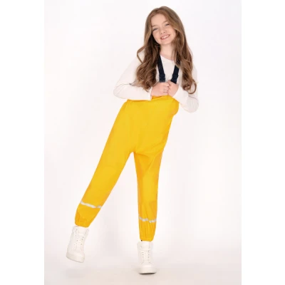 Abbildung von SCHMUDDELWEDDA Regenhose 92 / Gelb 100% Polyester