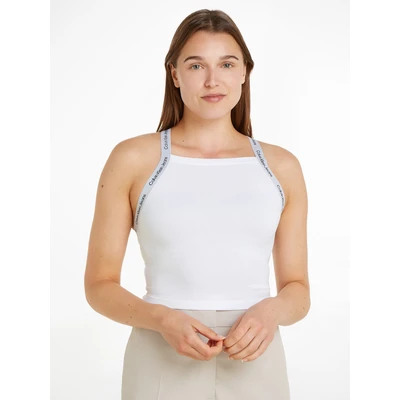 Abbildung von Calvin Klein Jeans Top, Damen, Größe: XL, Bright white