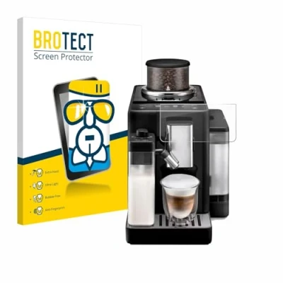 Abbildung von BROTECT Schutzglas für DeLonghi Rivelia Schutzfolie Panzer Folie Glas [Extrem Kratzfest 9H, Anti Fingerprint, Ultra Transparent]