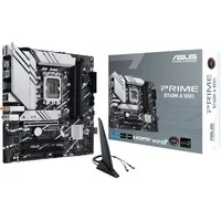 Abbildung von ASUS PRIME B760M A WiFi Mainboard Sockel Intel LGA 1700 (Intel B760, mATX, DDR5 Speicher, PCIe 4.0, 2x M.2, 6, Aura Sync), Schwarz