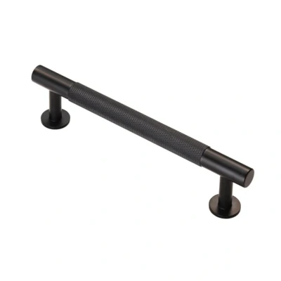Abbildung von Carlisle Brass Möbelgriff &quot;Knurled&quot; 128mm Satin Messing