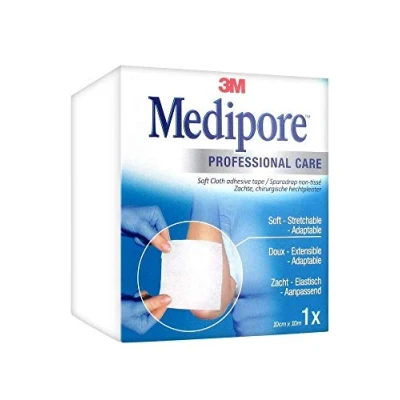 Abbildung von Medipore Fixationsvlies Auf Liner 10cmx10m 1 St
