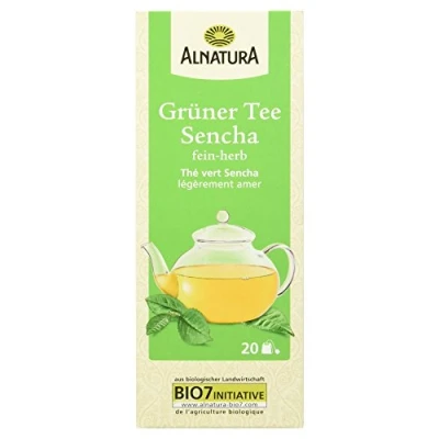 Abbildung von Alnatura Bio Grüner Tee Sencha 20ST 30G