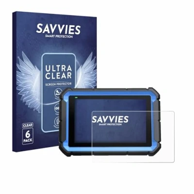 Abbildung von Savvies 6 Stück Schutzfolie für Topdon ArtiDiag Pro Displayschutz Folie Ultra Transparent
