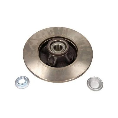 Abbildung von MAXGEAR 19 1963 Bremsscheibe 268 12 4 108 voll mit ABS Sensorring, Radlager PEUGEOT: 308 I Schrägheck, SW, 5008 I, CITROËN: C4 II Schrägheck
